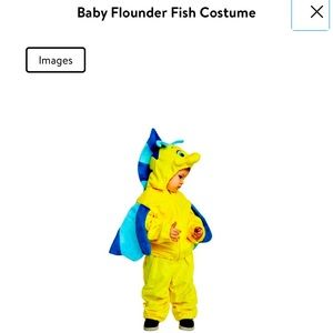 Brand new flounder Halloween costume!